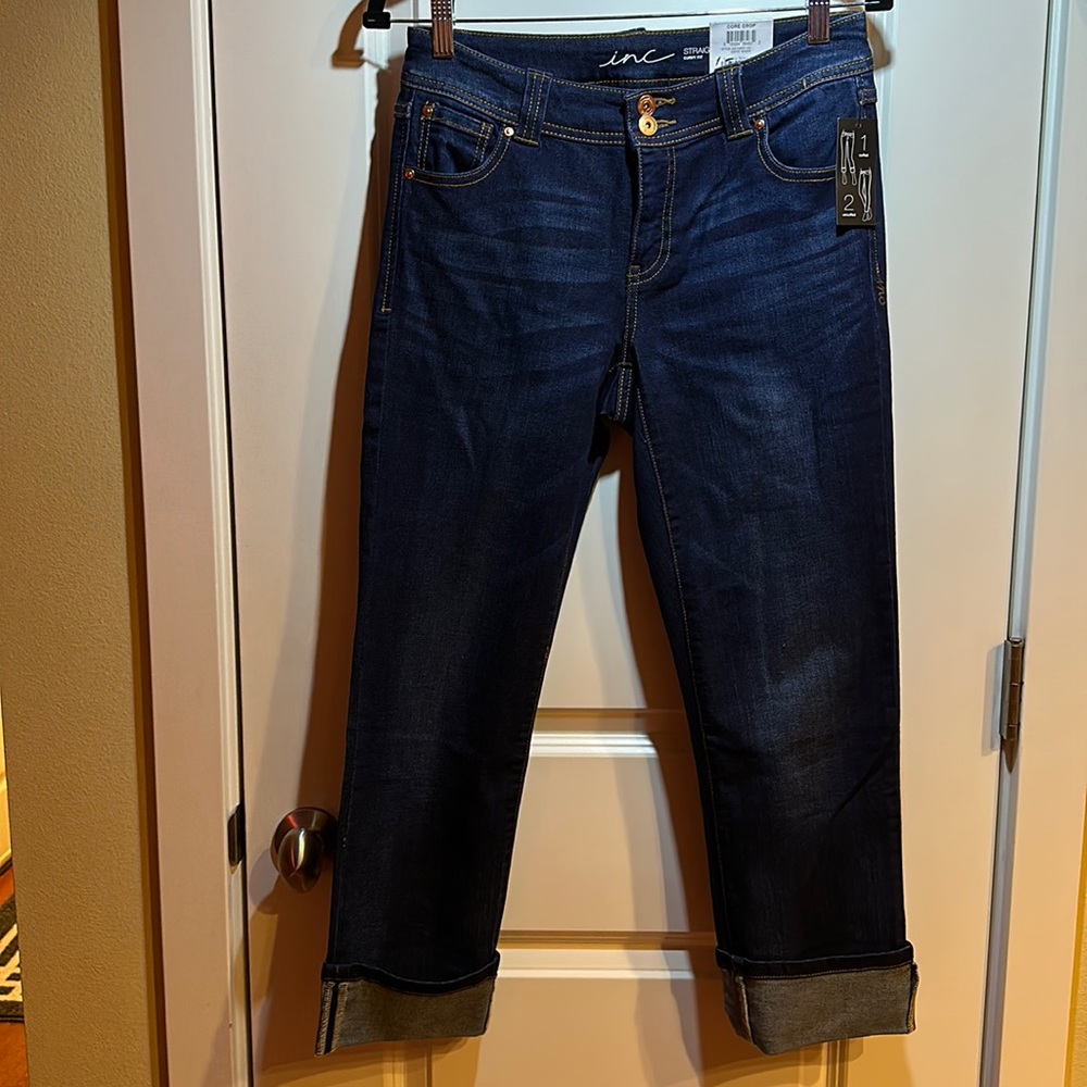 Cropped jeans- size 2